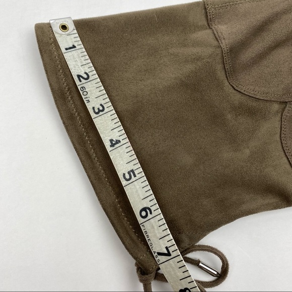 NWOT-Marc Fisher Grey Suede Over Knee Boots Size 8